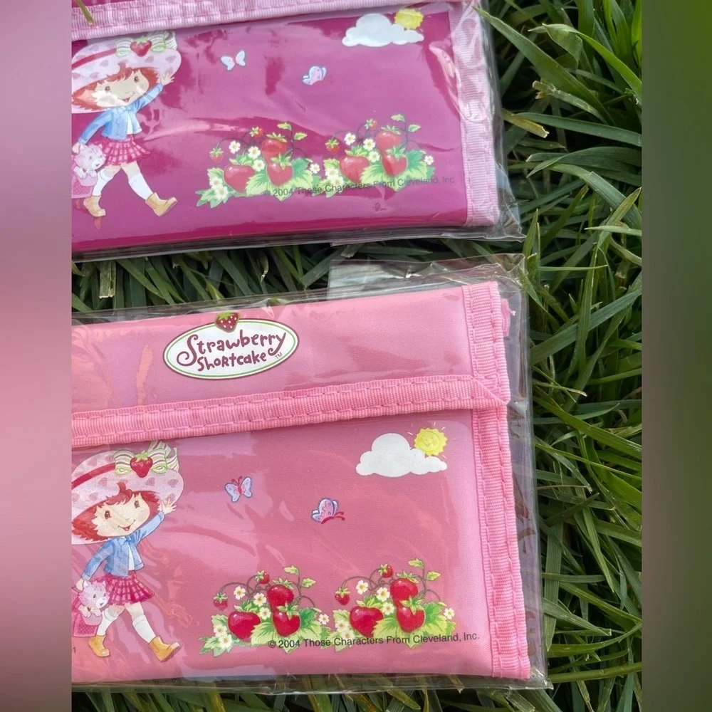 Deadstock Y2K strawberry shortcake wallets 2004